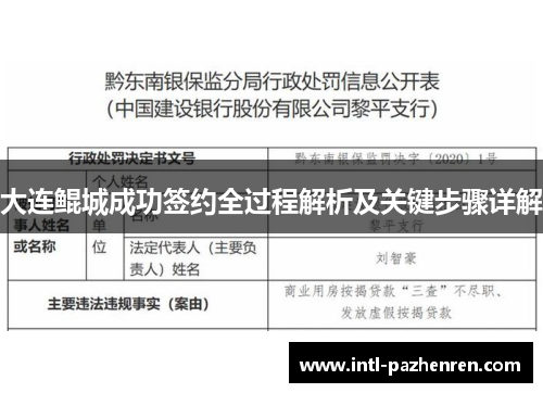 大连鲲城成功签约全过程解析及关键步骤详解
